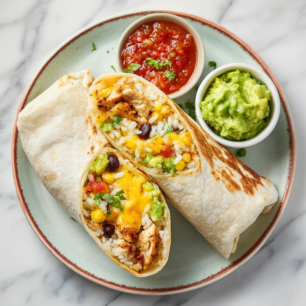Fast & Flavorful: Easy Chicken Burrito Recipe in 10 Minutes